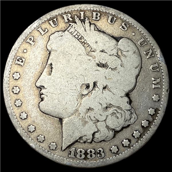 1883-CC Silver Morgan Dollar LIGHTLY CIRCULATED