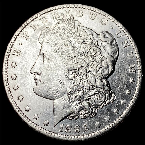 1896 Silver Morgan Dollar CLOSELY UNCIRCULATED