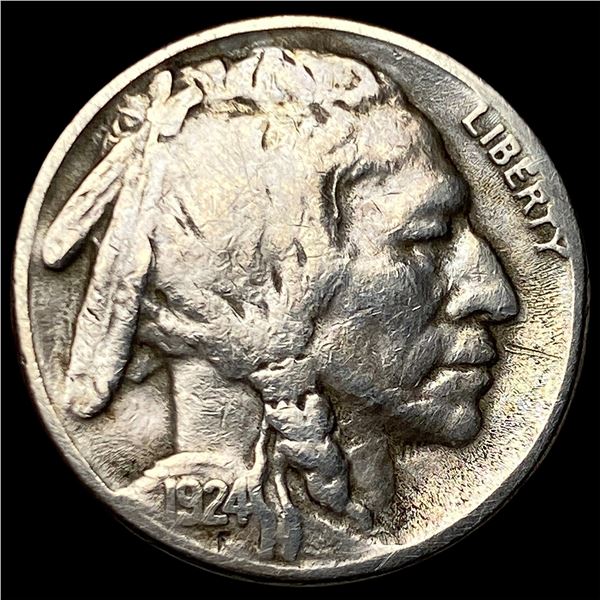 1924-S Buffalo Nickel LIGHTLY CIRCULATED