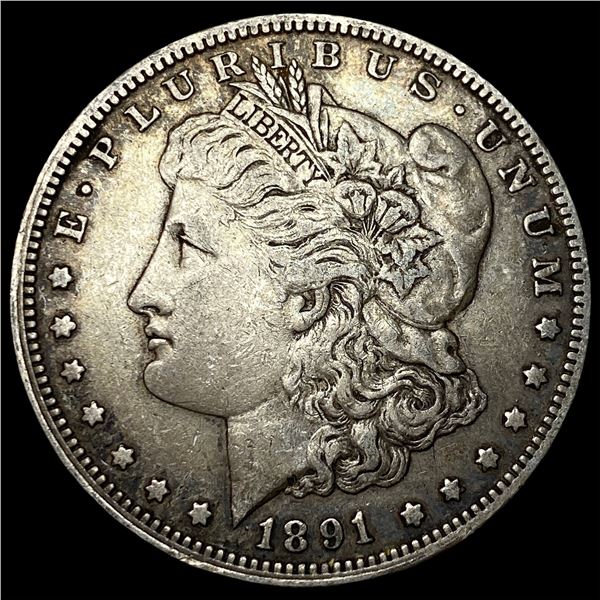 1891-O Silver Morgan Dollar NEARLY UNCIRCULATED