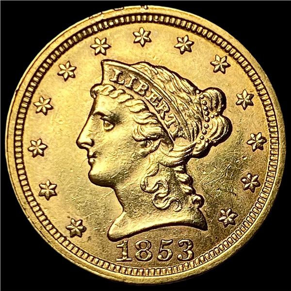 1853 Gold $2.5 Quarter Eagle HIGH GRADE