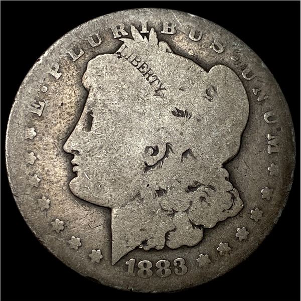 1883-CC Silver Morgan Dollar LIGHTLY CIRCULATED