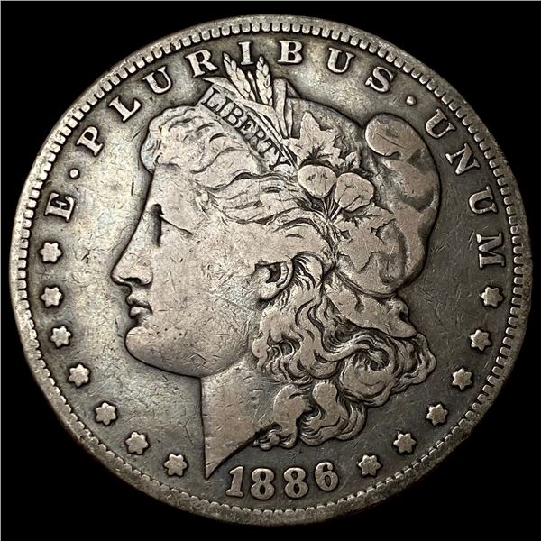 1886-S Silver Morgan Dollar LIGHTLY CIRCULATED