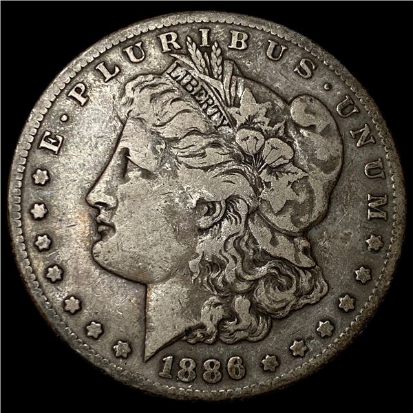 1886-S Morgan Silver Dollar LIGHTLY CIRCULATED