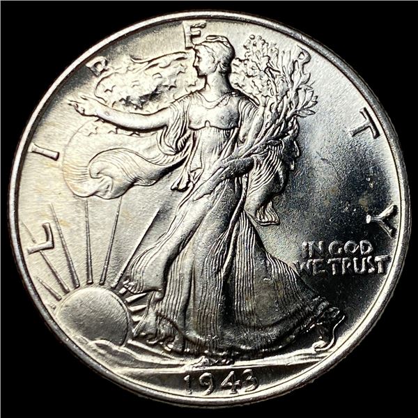 1943 Silver Walking Liberty Half Dollar CHOICE BU