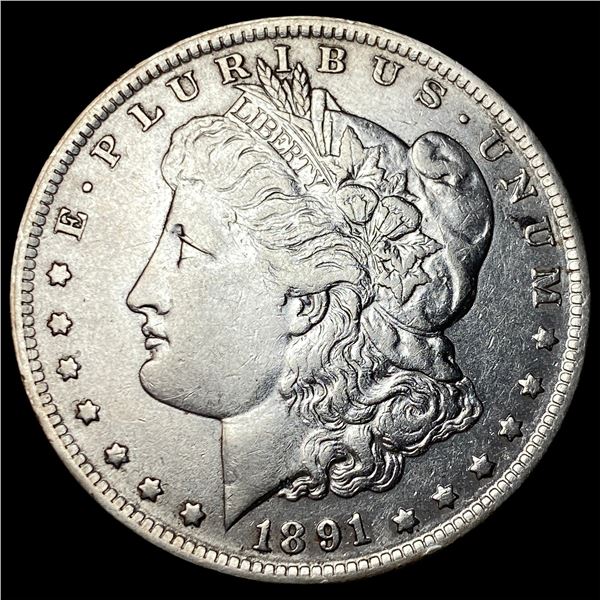 1891-O Silver Morgan Dollar CLOSELY UNCIRCULATED
