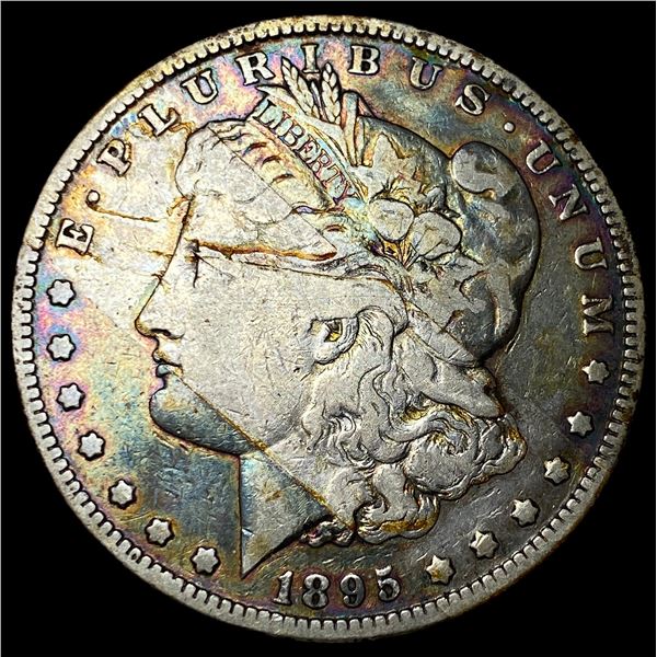 1895-O Silver Morgan Dollar LIGHTLY CIRCULATED