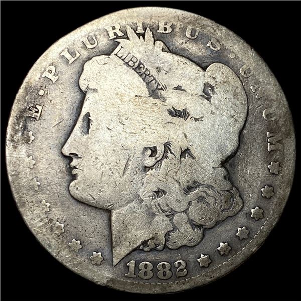 1882-CC Morgan Silver Dollar LIGHTLY CIRCULATED