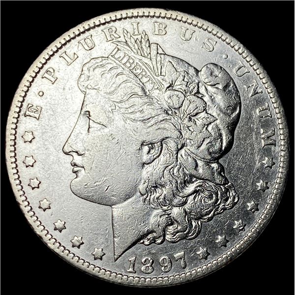 1897-O Silver Morgan Dollar NEARLY UNCIRCULATED