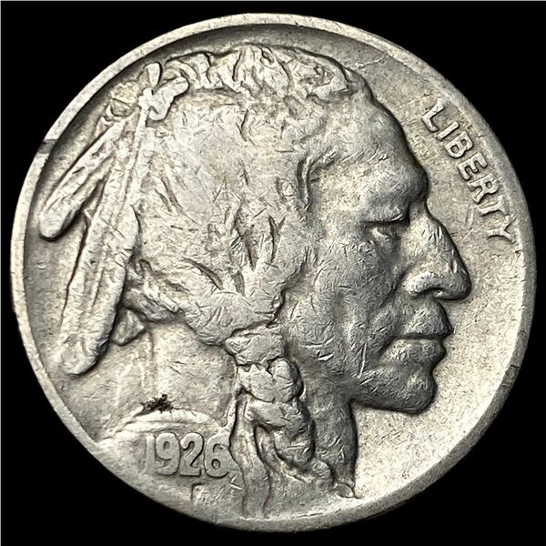 1926-S Nickel Buffalo Five Cents ABOUT UNCIRCULATED