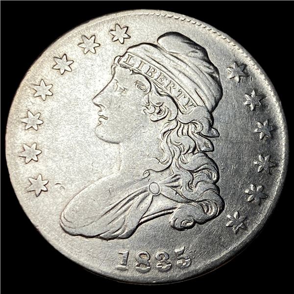 1835 Capped Bust Half Dollar NEARLY UNCIRCULATED