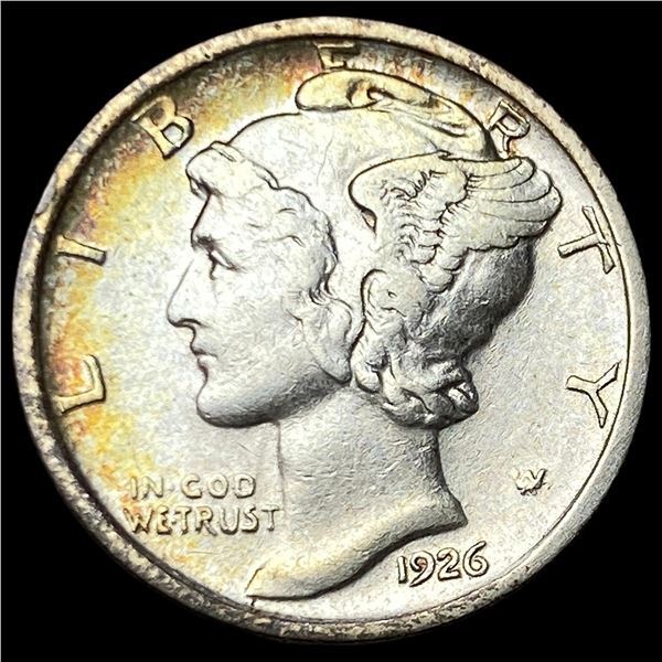 1926-D Silver Mercury Dime CLOSELY UNCIRCULATED