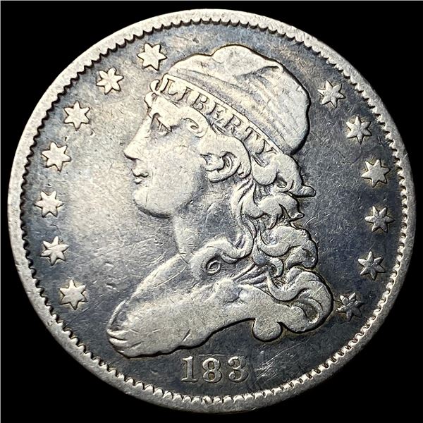 1834 Silver Capped Bust Quarter LIGHTLY CIRCULATED