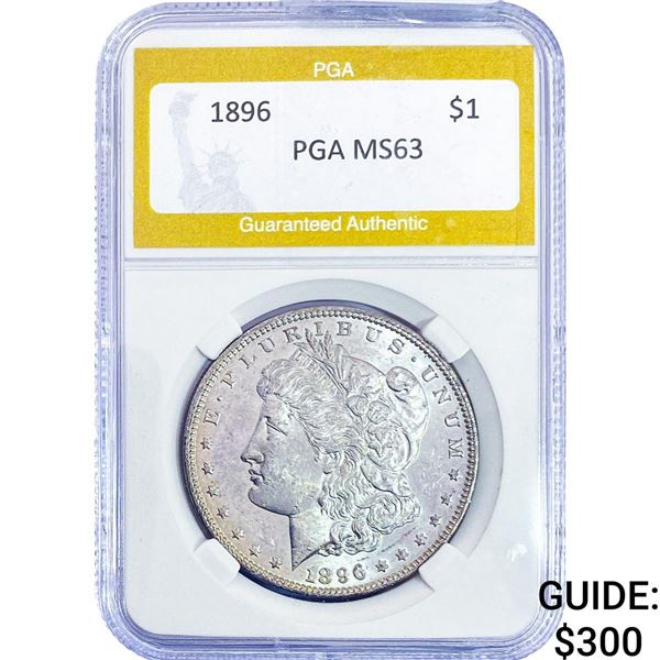 1895 Morgan Silver Dollar PGA MS63