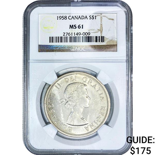 1958  NGC MS61
