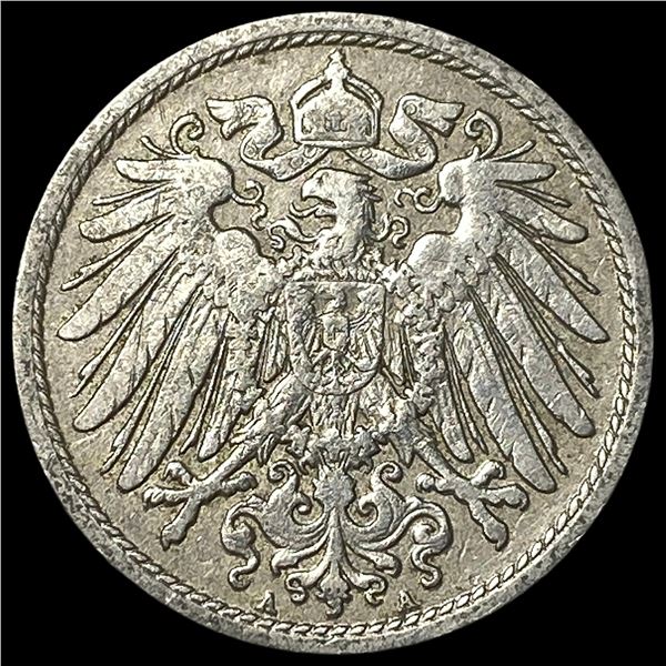 1905A Germany Copper Nickel 10 Pfennig