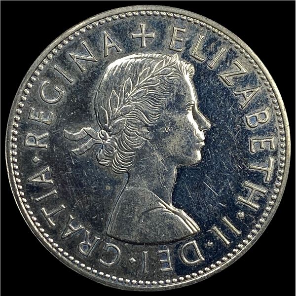 1970 Great Britain Copper Nickel 1/2 Crown
