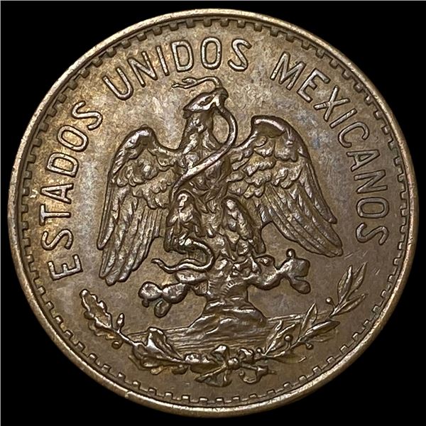 1939 Mexico Bronze 2 Centavos