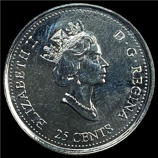 2000 Canada Nickel 25 Cents Proof Like-Harmony