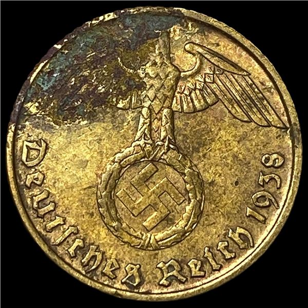 1938-B Germany Third Reich 5 Pfennig
