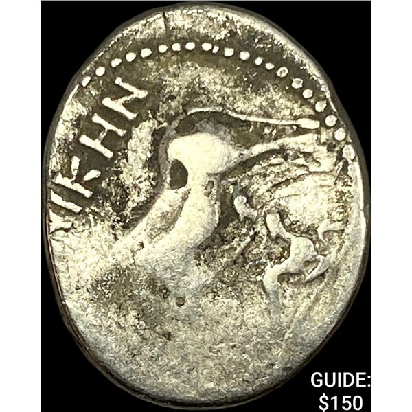 Illyria 260/167-98 BC Silver Drachm NEARLY UNCIRCULATED