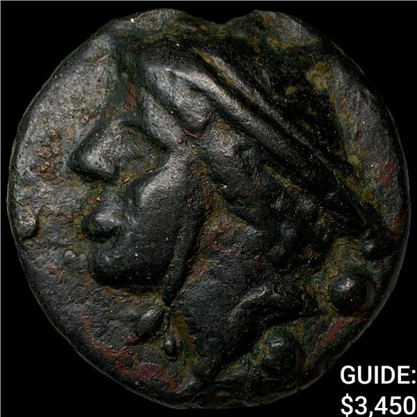 Roman Anon. 225-217 BC Aes Grave Bronze Sextans