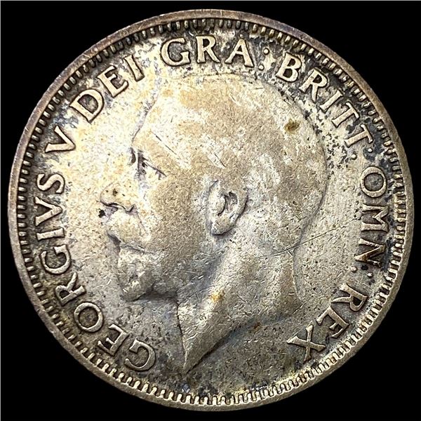 1927 Great Britain Silver 1 Shilling
