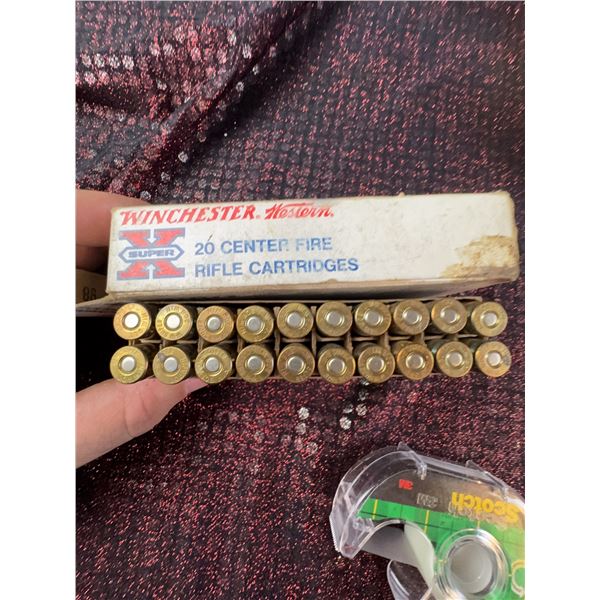 20 Winchester Super-X .308 Win 150gr Power Point Cartridges