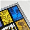 Image 4 : Vintage Stained Glass Leaded Artwork
