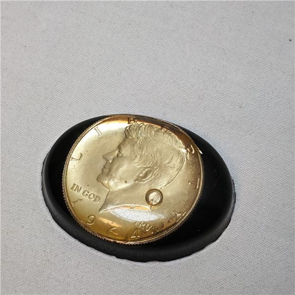 1964 Liberty  Kennedy Coin in Epoxy