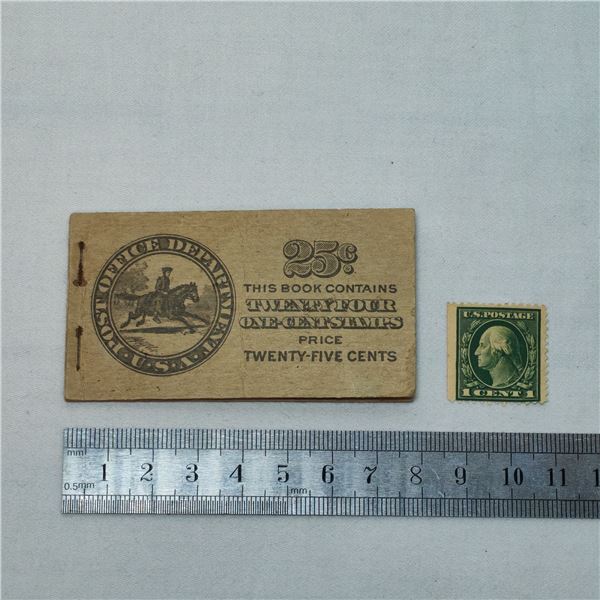 Post Office Department U.S.A Vintage Stamp Book