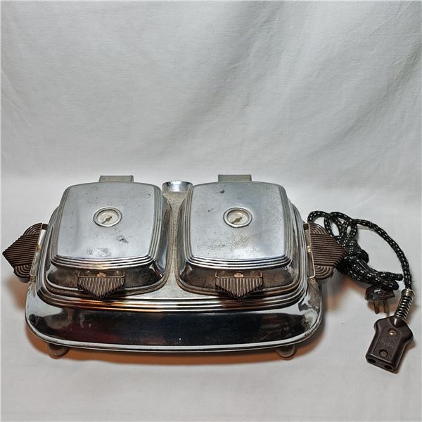 Vintage Fostona Waffle Iron