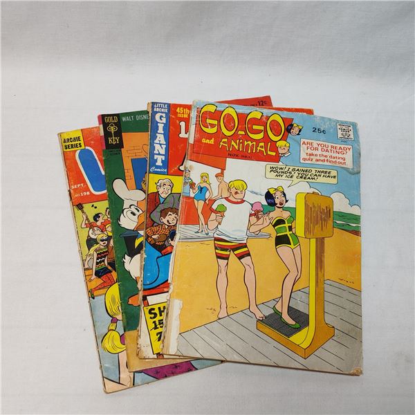 Vintage Comic Books; Archie, Walt Disney