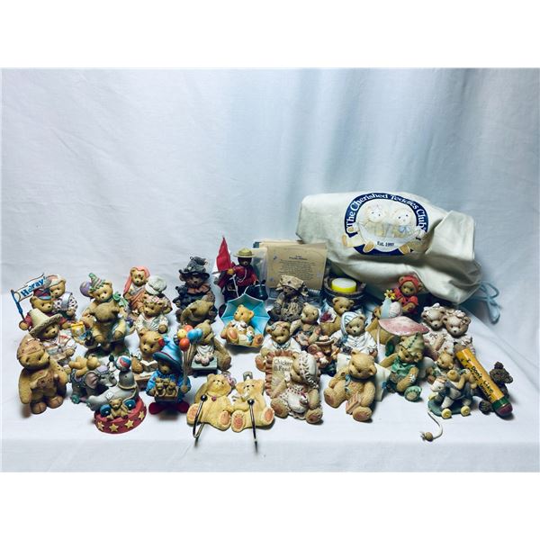 Cherished Teddies and other collectable Teddy Figurines Bulk Lot