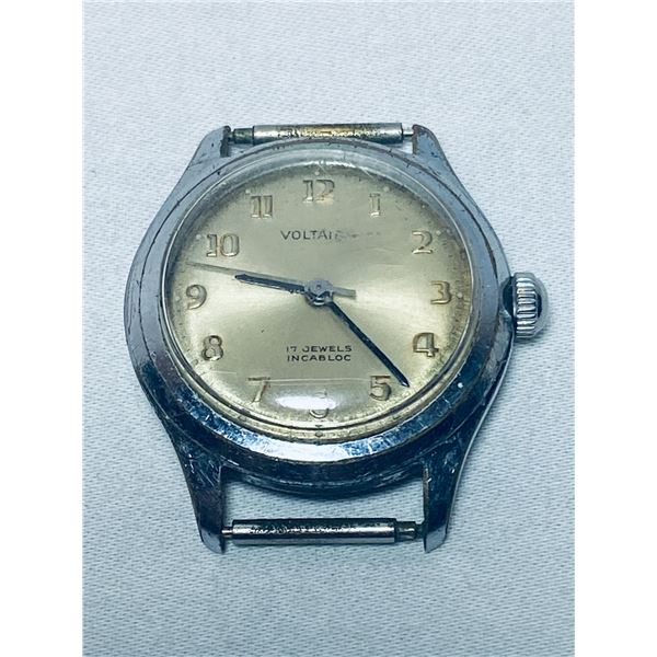 Voltaire 17 Jewels Incabloc Mechanical Watch