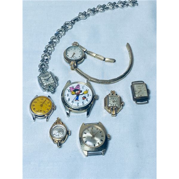 Mechanical watches – Timex, Tegra, Cornel, Bulova, Gladstone