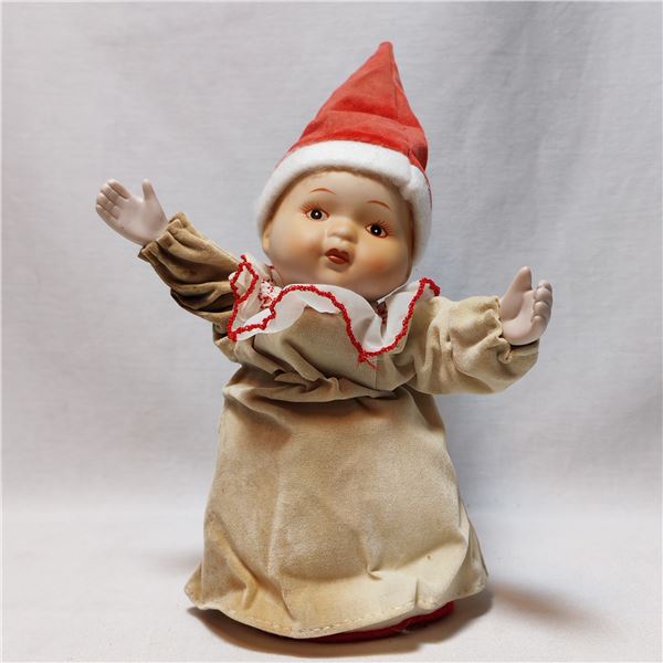 Vintage Mechanical Doll