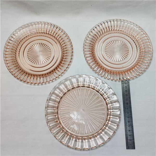 Vintage Depression Pink Glass