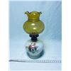 Image 1 : Small Floral Design Oil Lamp
