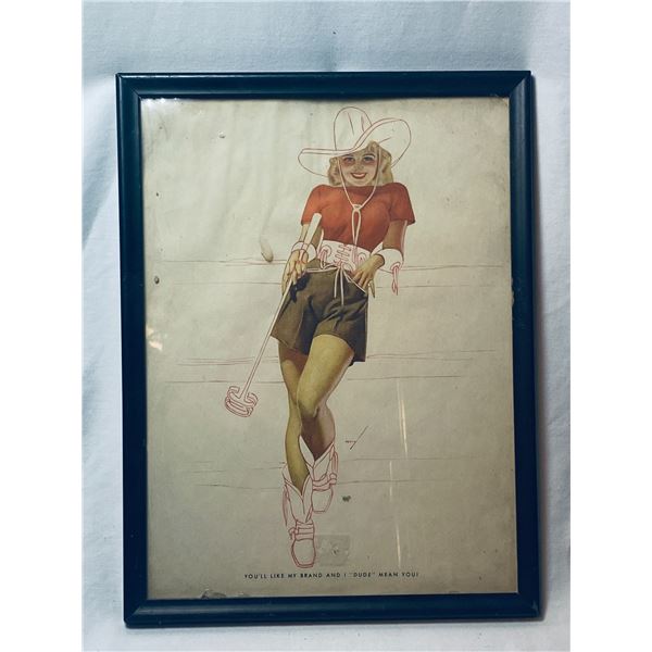 Vintage Pinup Cowgirl