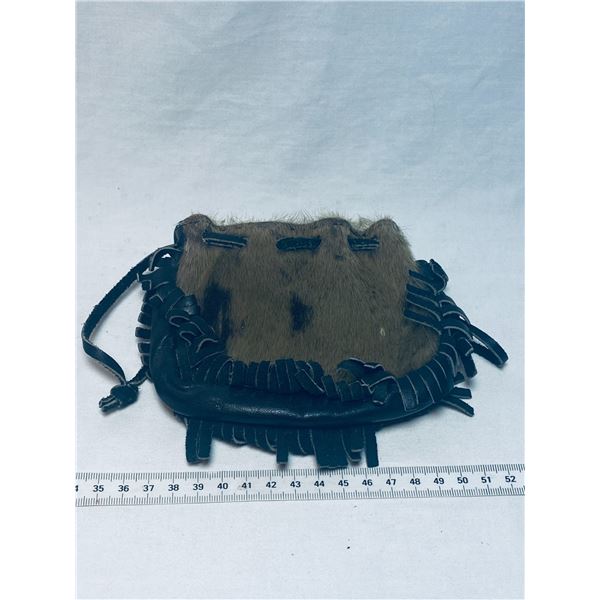 Native American Small Animal Fur Bag