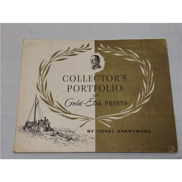 Collector's Portfolio of Gold-Etch Prints