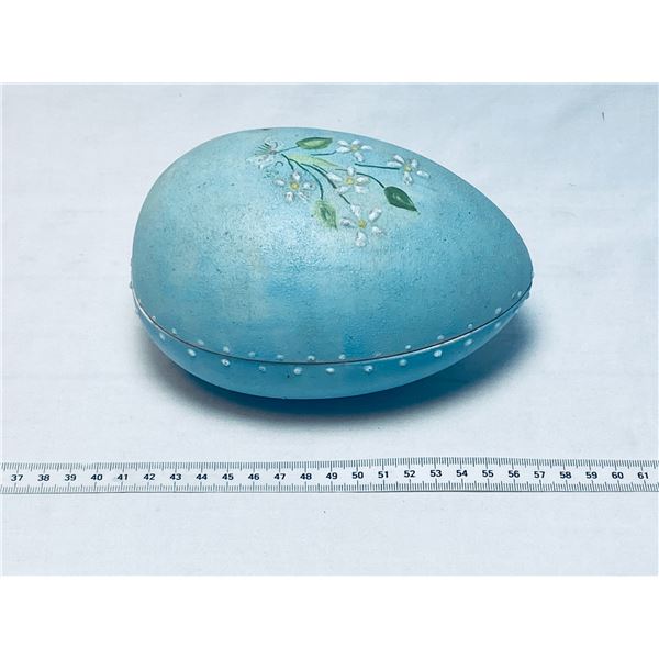 Floral Ceramic Egg Bowl with Lid