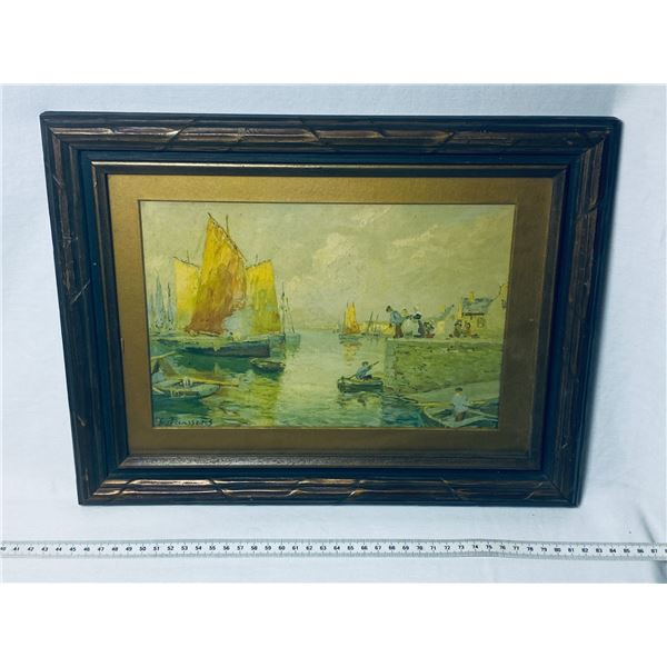 E. Janssens Original Painting