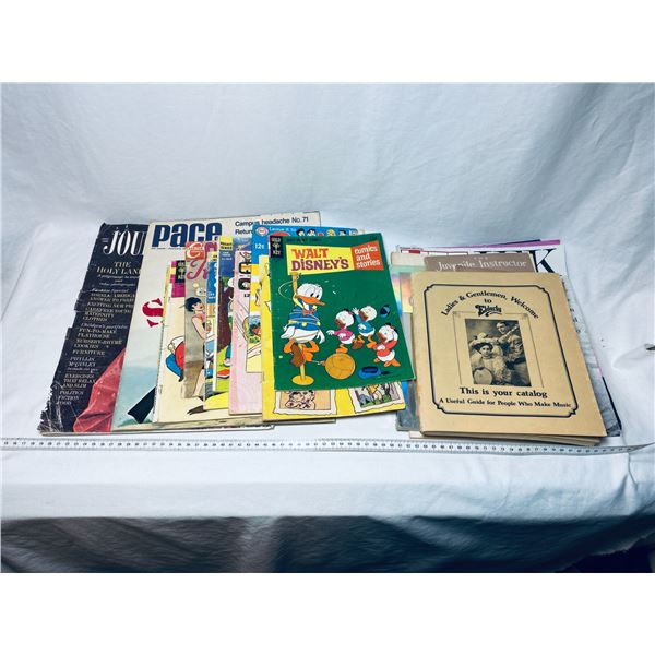 Vintage Comics, Catalogs, and Magazines