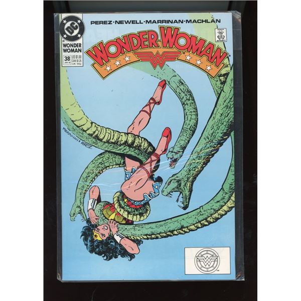 Wonder Woman #38 (Jan 1990) DC Comics - Perez, Marrinan, Machlan