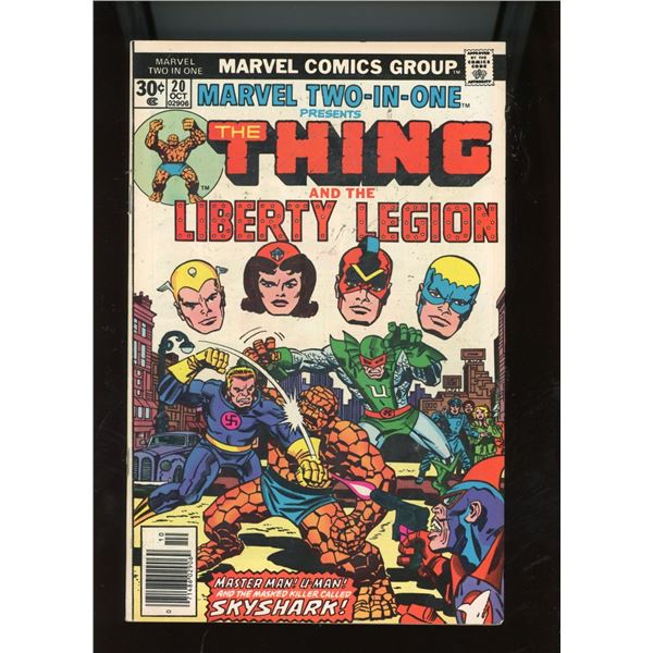 Marvel Two-In-One #20 (Oct 1976) - The Thing and The Liberty Legion