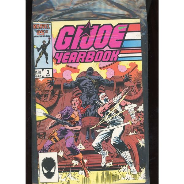 G.I. Joe Yearbook #3 (Marvel Comics, 1987) Copper Age Comic