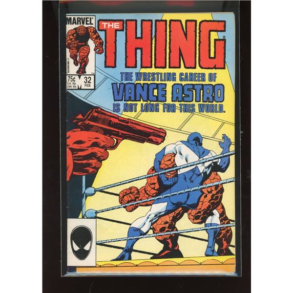 Marvel Comics The Thing #32 Feb 1986 Vance Astro