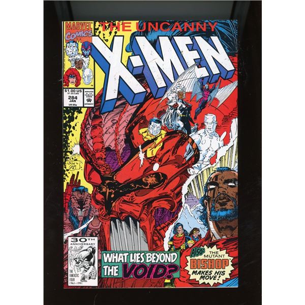 Uncanny X-Men #284 (Marvel Comics, 1991) - Tiger Electronics Ad Back Cover